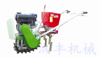 小型施肥播种机与花生色选机 现代农业的高效助手